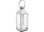Casa Padrino Lanterna Di Design In Acciaio Inox Con Maniglia 18 X 18 X H. 67 Cm - Accessori