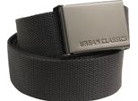 Urban Classics TB305 | Cinture In Tela Taglia Unica - Colore: Antracite - Taglia: Taglia Unica