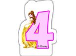 Candele Di Compleanno Numerate Principesse Disney N. 4