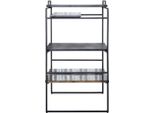 Casa Padrino Tavolino Di Design Nero 45 X 45 X H. 80,5 Cm - Mobili Di Design