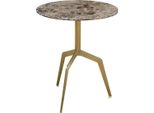 Casa Padrino Tavolino Oro 50 X H. 60 Cm - Mobili Soggiorno