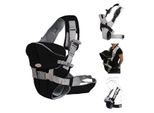 Marsupio Carry Go 2 In 1 Pancia E Fianchi Da 3 Mesi A 1 Anno Nero