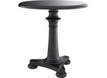 Tavolo / Tavolino Casa Padrino Nero 75 X H. 75 Cm - Hotel Collection