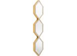 Specchio Da Parete Di Design Casa Padrino Oro 25 X H. 110 Cm - Specchio Da Salotto