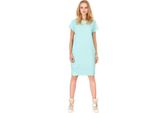 Abito Donna Classico Elegante Mini Abito Estivo, Verde Menta/M/38