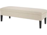 Panca Di Design Casa Padrino Avorio 140 X 50 X H. 45 Cm - Mobili