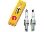 Set Di Candele Ngk 2X MAR9A-J Candela Di Accensione Con Soppressione Delle Interferenze, Filettatura Lunga 19,0 Mm Ø 10,0 Mm Esagono 14,0 Mm, Elettrodo A 2 Masse Distanza Tra Gli Elettrodi 0,75 Mm, Potere Calorifico 9, 6869