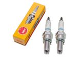 Set Di Candele Di Accensione Ngk 2X CR8EK Con Soppressione Delle Interferenze, Filettatura Lunga 19,0 Mm Ø 10,0 Mm Esagono 16,0 Mm, Distanza Tra Gli Elettrodi A 2 Masse 0,75 Mm, Potere Calorifico 8, 3478