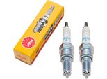 Set Di Candele Ngk 2X CR8EH-9 Candele Di Accensione Con Soppressione Delle Interferenze, Filettatura Lunga 19,0 Mm Ø 10,0 Mm, 5219 / 5666 / 6791