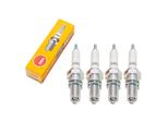 Set Di Candele Ngk 4X D9EA Compatibile Con Filettatura Lunga 19,0 Mm Ø 12,0 Mm, 2420