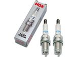 Set Di Candele Ngk 2X IFR9H11 Candela All'iridio Con Soppressione Delle Interferenze, Filettatura Lunga 19,0 Mm Ø 14,0 Mm Esagono 16,0 Mm, Distanza Tra Gli Elettrodi 1,10 Mm, Potere Calorifico 9, 6588