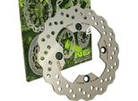 Disco Freno Wavy Ng 100X - 220 / 100 / 4Mm 4 Fori Per Kawasaki ZX-6R 600 - 1000 Ccm Anno 1998 - 2015