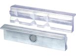Ganascia Di Protezione Della Morsa Tipo P F.Jaws-W.125Mm Prismi Alluminio Heuer