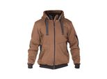 Dassy® Pulse Giacca In Felpa Lehmbraun/Anthrazitgrau Taglia Xl Lunghezza: Standard