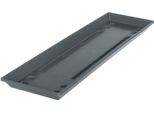 Geli Sottobicchiere Per Balconi Standard Antracite 50 Cm - Plastica