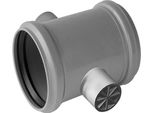 Manicotto Doppio Scorrevole Airfit Pp Plus Dn 110 Per Tubi Ht, Grigio