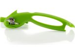 BöRner Apriscatole Multifunzionale Apriscatole 3 In 1 Apribottiglie Conservatore Aiuto Cucina Apri Coperchio Utile Aiuto, Colore:Rosso