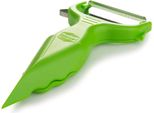 BöRner 6 In 1 Pelapatate Per Guarnire In Verde Pelapatate Per Frutta E Verdura Pelapatate Per Asparagi Pelapatate Per Cetrioli Grattugia Vegana Grattugia Per Verdure, Colore:Viola