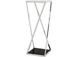 Casa Padrino Tavolino Argento 40,5 X 40,5 X H. 110 Cm - Mobili Di Design