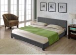 Tessuto Letto Matrimoniale Imbottito 180X200Cm Rete Letto Doghe Tessuto Corium