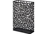 Yamazaki Portaombrelli Nest Portaombrelli Appendiabiti Quadrato Nero 6324