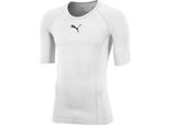 Puma Liga Maglia Baselayer Bambino - Bianco