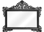 Casa Padrino Specchio Da Parete Barocco Nero 190 X H. 155 Cm - Specchio Da Soggiorno In Stile Barocco