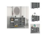 Vidaxl Credenza Grigio Sonoma 120X30X75 Cm Materiale A Base Di Legno - Credenze