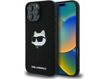 Karl Lagerfeld Klhmp16Xschpplk Iphone 16 Pro Max 6.9 Czarny/Nero Custodia Rigida In Silicone Choupette Head Print Magsafe