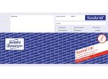 Avery Zweckform® 1741 Lettera Corta, Din A4 (1/3), Senza Carta Carbone, 2 X 40 Fogli, Bianco, Giallo