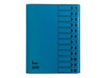 Bene 84800BL Cartella Organizer 12 Scomparti Blu