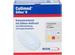 Cutimed Siltec B Medicazione In Schiuma 7X10 Cm Ovale 12 Pz