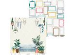 P13 30,5X30,5Cm Carta Bifacciale Per Scrapbooking 240G Siamo Una Famiglia 06