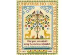 Set Per Punto Croce Bothy Threads "Albero Della Vita"", 24X31 Cm, XS6, Schema Contato"