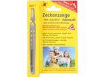 Pharma Brutscher Pinzette Per Zecche In Acciaio Chirurgico, 1 Pz. Rimuovi Zecche