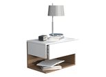 Comodino Usal Rovere Bianco / Miele A. 30 X L. 45 X P. 32 Cm