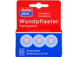 Cerotti Per Ferite Gothaplast 22 Mm Trasparenti, 20 Cerotti