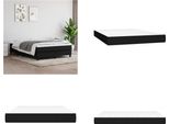 Vidaxl Materasso A Molle Insacchettate Nero 140X200X20 Cm - Materasso A Molle Insacchettate - Materasso A Molle Insacchettate - Materasso - Mobili Da Camera Da Letto