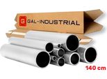 GAL-INDUSTRIAL | Tubo Tondo In Alluminio - 20X1Mm - 140Cm - Taglio Su Misura