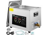 Vevor 15 L Pulitore A Ultrasuoni (600 W Di Riscaldamento, 360 W Di Ultrasuoni) Pulitore Digitale Professionale Per Parti Di Laboratorio A Ultrasuoni Con Timer Di Riscaldamento Per La Pulizia Di Strumenti Dentali In Vetro
