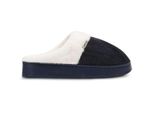Pantofole Da Donna Slip On Pantofole In Peluche Isolati Knowi Blu Scuro Taglia 38/39