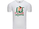 Diarbo T-Shirt Uomo Natale Regalo Elfo Truppa Bianco Taglia Xxxl