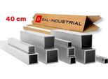 GAL-INDUSTRIAL | Tubo Quadrato In Alluminio - 15X15X1 Mm - 40 Cm - Taglio Su Misura
