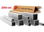 GAL-INDUSTRIAL | Tubo Quadrato In Alluminio - 25X25X2 Mm - 200 Cm - Taglio Su Misura