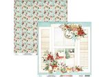 Mintay 30X30Cm Carta Craft Bifacciale Per Scrapbooking 240G - Bianco Natale 04
