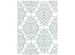 Minaty Mixed Media Schablone Stencil FüR Decoupage Scrapbooking Damast