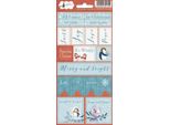 P13 Craft Stickers Adesivi Decorativi Per Bullet Journal Scrapbooking, Inverno 1794