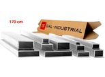 GAL-INDUSTRIAL | Tubo Rettangolare In Alluminio - 60X30X2Mm - 170Cm - Taglio Su Misura