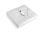 Sottocoperta Elettrica Per Materasso - Bianco - 1 Persona - 6 Livelli Di Riscaldamento - Spegnimento Automatico Di 8 Ore - 192X91 Cm