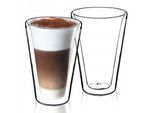 Bicchiere In Vetro A Doppia Parete Kadax "Haga"", Bicchieri Termici, Bicchiere Per Succo Di Frutta, Tè, Caffè, 2 Pezzi, 380 Ml"